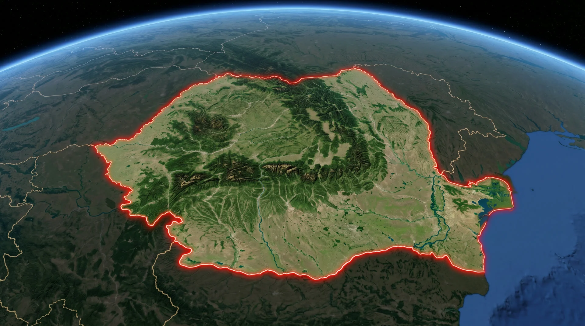 Rumeenia satelliidivaade — 3 MW päikesepargi juhtumiuuring