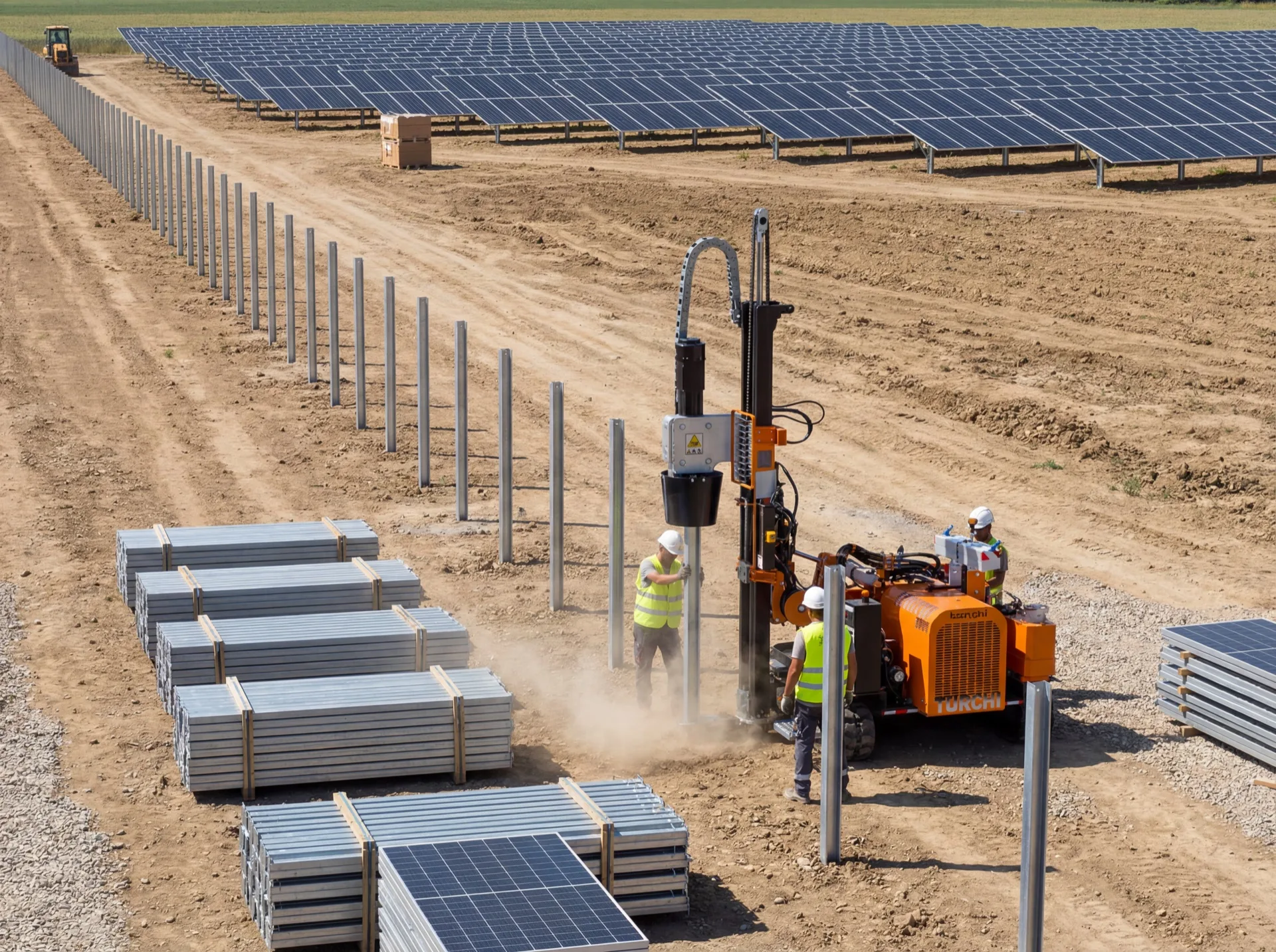 1 MW or 20 MW plant? For the pile driver, only one thing changes