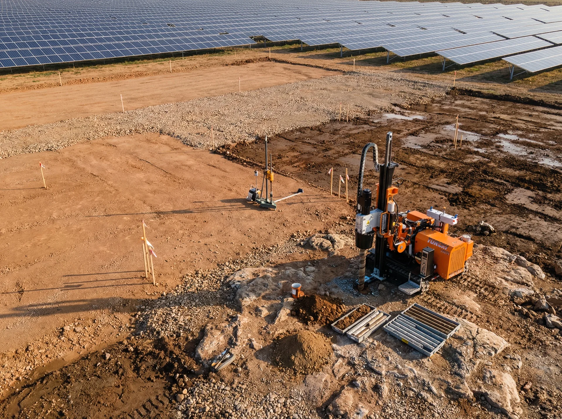 How to choose the ground for a solar plant: geotechnical assessment guide
