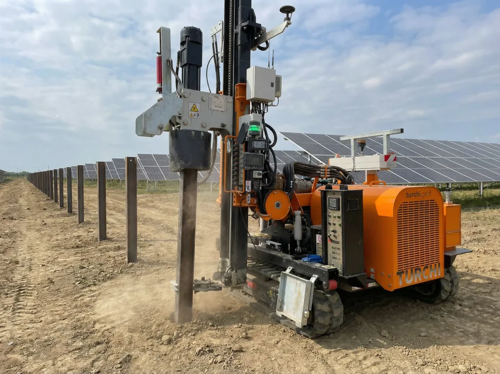 TURCHI 300F ile tamamlanan 3 MW güneş sahası — vaka çalışması